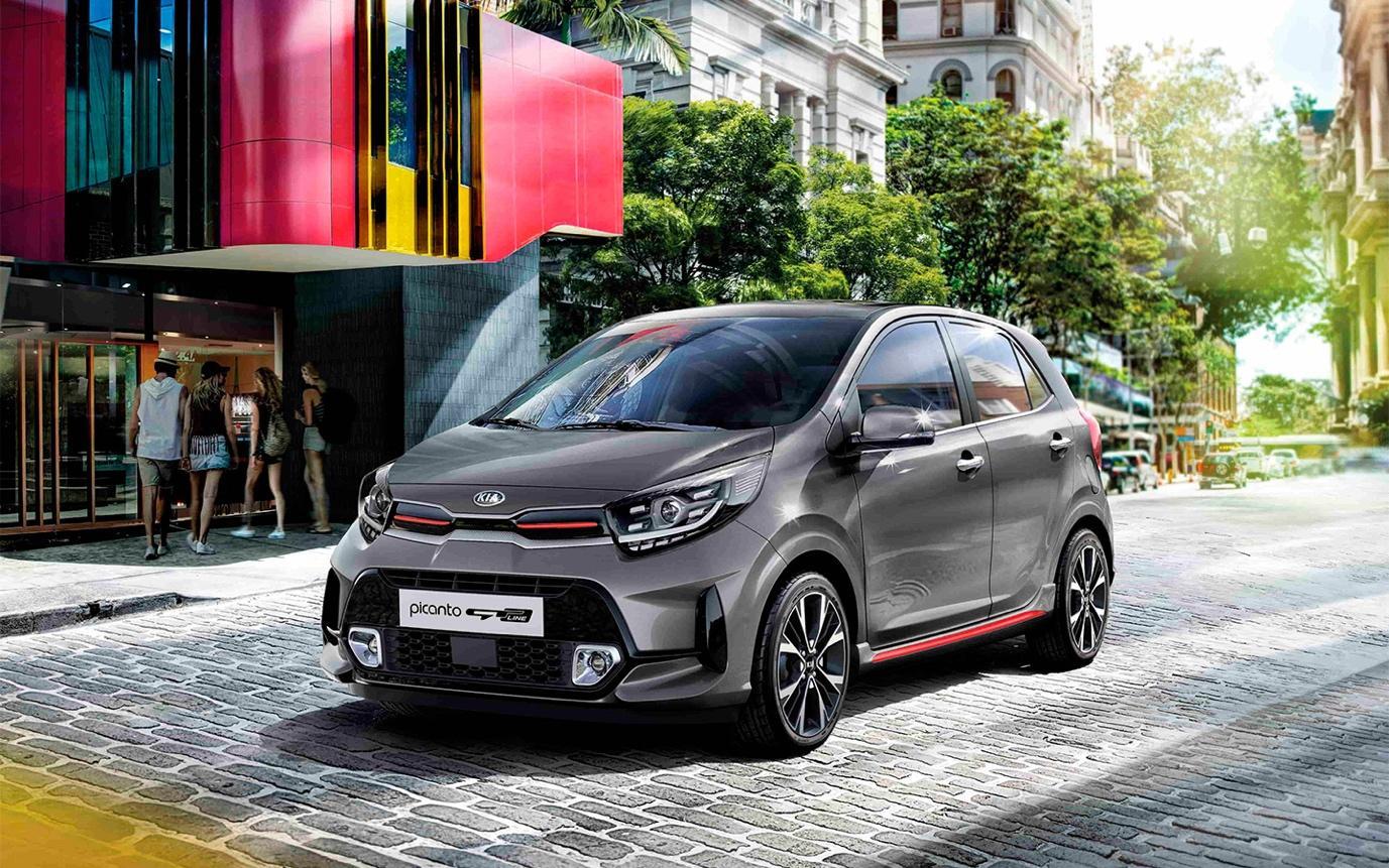 gray kia picanto